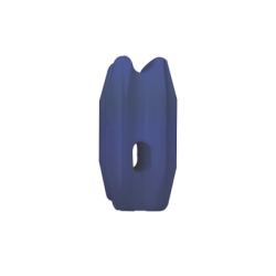 Aislador de color Azul para postes de esquina de alta Resistencia con Anti UV de uso en cercos eléctricos