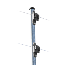 Aislador de Paso reforzado para cercos eléctricos, resistente al clima extremoso