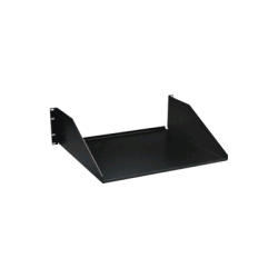 Charola Para Soportar Equipos en Racks, de 19in, Solida, 3UR, Color Negro