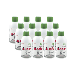 Paquete de 12 latas de gas genuino de monóxido de carbono CO de uso manual o en dispensadores SOLO-330/SOLO-332