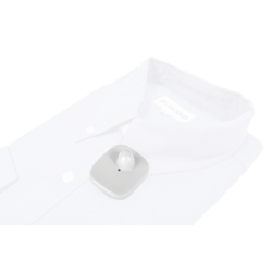 Paquete de 100 Tags RF Para Ropa, Color Gris Claro