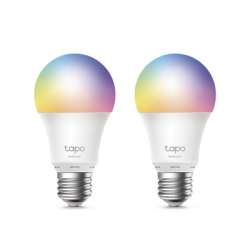 Kit 2 Focos WIFI Multicolor, Intensidad y Color Regulables, Comandos de Voz Mediante Amazon Alexa/Google Assisten