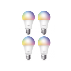 Kit 4 Focos WIFI Multicolor, Intensidad y Color Regulables, Comandos de Voz Mediante Amazon Alexa/Google Assisten