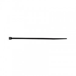 Cincho de nylon color negro, 2.5 x 100mm (100pzs) (4200-01001)