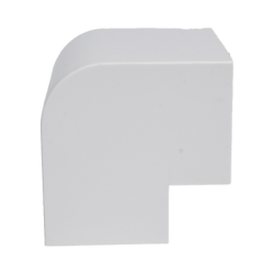 Esquinero Exterior Color Blanco de PVC Auto Axtinguible, Para Canaleta TMK-4577 (5510-02001)