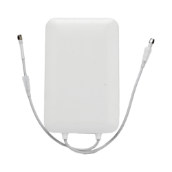 Antena Sectorial Wi-Fi de 90° para Exterior con Montaje / 2.4 y 5 GHz / Ganancia 15 dBi / Conectores RPSMA / Ideal para APs Conectorizados Unifi, Altai, TP-Link y Grandstream.