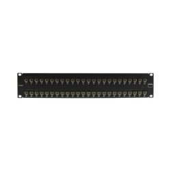 Patch Panel UltraMAX. UTP, Precargado con Jacks Cat5e, 48 Puertos, Plano, 2U