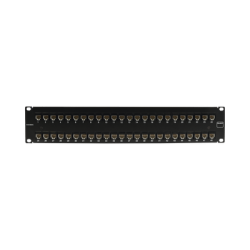 Patch Panel UltraMAX. UTP, Precargado con Jacks Cat6, 48 Puertos, Plano, 2U
