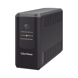 UPS de 1000 VA/500 W, Topología Línea Interactiva, Entrada 120 Vca  NEMA 5-15P, y 8 Salidas NEMA 5-15R, Con Regulador de Voltaje (AVR)