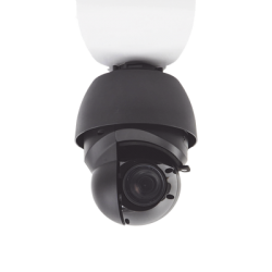 UniFi Protect G4 PTZ cámara de giro, inclinación y zoom de alto rendimiento con transmisión de video 4K, 24 FPS, zoom óptico 22x y visión nocturna LED IR adaptativa.