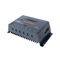 Controlador Solar de Carga y Descarga PWM 12/24V 30A con Display, Parámetros Configurables