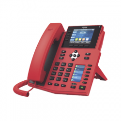 Teléfono IP Empresarial con Estándares Europeos, 16 lineas SIP con pantalla LCD de 3.5