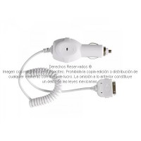 Cargador para coche a conector 30 pin para equipos Apple
