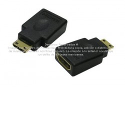 Adaptador HDMI hembra a HDMI macho