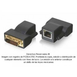 Extensor DVI-D vía UTP Cat 5e o Cat 6 hasta 20 m