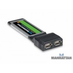 Tarjeta express card 34/54 a dos puertos firewire 400