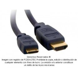 Cable Mini HDMI a HDMI de 1.8 m