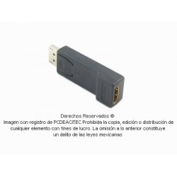 Adaptador DisplayPort macho a HDMI hembra