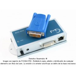 Extensor DVI-D vía RJ45 UTP Cat5e o Cat 6 hasta 45 m