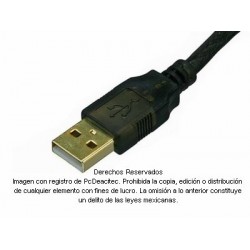 Cable extensión activa USB 2.0 AB macho a macho de 15 m