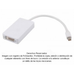 Convertidor Mini DisplayPort a DVI + HDMI + DisplayPort