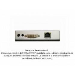 Receptor de Extensor DVI-D Splitter vía UTP Cat5e Cat6 hasta 45 m