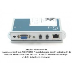 Receptor para Extensor VGA Splitter VGA con Audio hasta 300 m vía Cat5 o Cat6