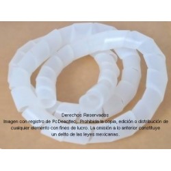 Entorchado, espiral sujeta cables, organiza cables 10 m x 12 mm 