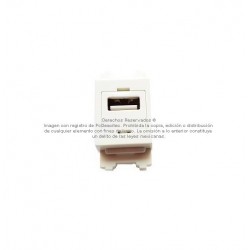 Socket puerto USB 2.0 H/H para caja retráctil 202010/202030/202060