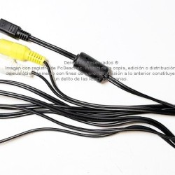 Cable FujiFilm USB 14 pines a AV RCA