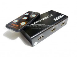 HDMI Switch 3X1 selector de video con control remoto