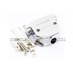 Carcasa para conector DB44 con tornilleria