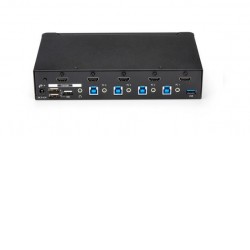 Switch Conmutador KVM de 4 Puertos HDMI 1080p con USB 3.0