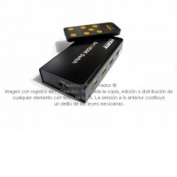 HDMI Switch 5X1 selector de video con control remoto