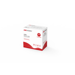 Bobina de Cable UTP 305 Mts / Cat 6 (24 AWG) / Color Negro / Uso en Exterior / 100% Cobre / Aplicaciones de CCTV y Redes de Datos