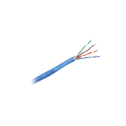 Bobina de cable UTP 305 m. de Cobre, NetKey, Azul, Categoría 5e (24 AWG), PVC (CM), de 4 pares