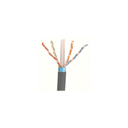 Bobina de Cable UTP de 4 Pares, Vari-MaTriX HD, Cat6A, 23 AWG, CMR (Riser), Color Negro, 305m