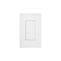 Caja de pared para contactos varios, 6 mini espacios.