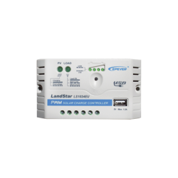 Controlador Solar PWM 12/24 V 10 A, Salida USB