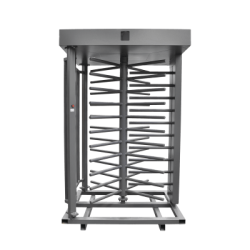 Torniquete Sencillo / Cuerpo Completo / Interior/Exterior / 100% Acero con Pintura Gris / EJE CENTRAL con Pintura Gris / Acabado de Lujo / Alto Tráfico