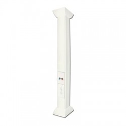 Pole Blanco de 3m para instalaciones eléctricas, voz y datos, No incluye accesorios, se venden por separado los  modelos TEK100DUPLEX( accesorios de fijacion y contacto duplex) y TEK100UNI ( soporte y tapa universal) (13000-01000)