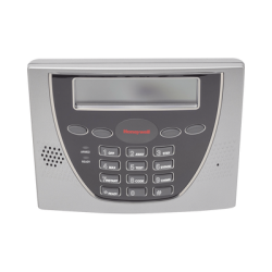 Teclado alfanumérico programador de pantalla azul 