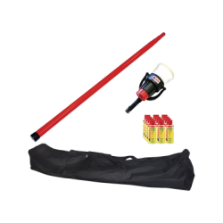 Kit De Prueba De Detectores De Humo, Incluye Pértiga Telescópica SOLO-100 4.6m, Dispensador SOLO-330 4
