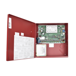 Panel Hibrido de Incendio e Intrusión, Hasta 32 Zonas Cableadas o Inalámbricas, 24 Zonas V-Plex, 2 Particiones, Compatible con AlarmNet y Total Connect