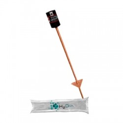 Electrodo Para Tierra Física para Aplicaciones Residenciales y Antenas de Baja Potencia.