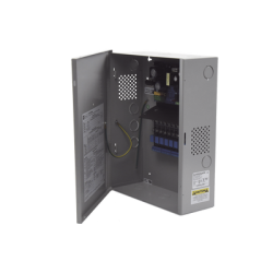 12 o 24 Vcc @ 4 A / Fuente tipo control / 8 circuitos de control ( NO / NC ) / capacidad de respaldo / requiere baterías. 