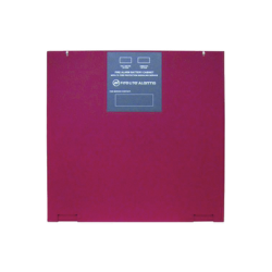 Gabinete para dos baterías de respaldo de 26 AH. Para aplicaciones en sistemas de detección de incendio (FAS).