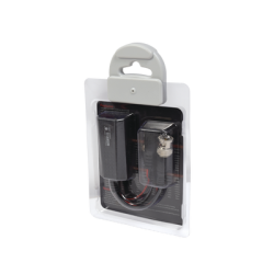 Paquete de 100 Tags RF Para Empaques Tipo Blíster, Color Gris Claro