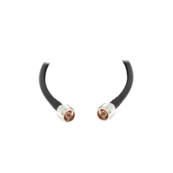 Jumper con Cable LMR400 con Conectores N Macho / N Macho de 1.5 metros.
