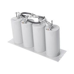 Duplexer Pasa Banda-Rechazo de Banda, 400-470 MHz, 4 Cavidades (4